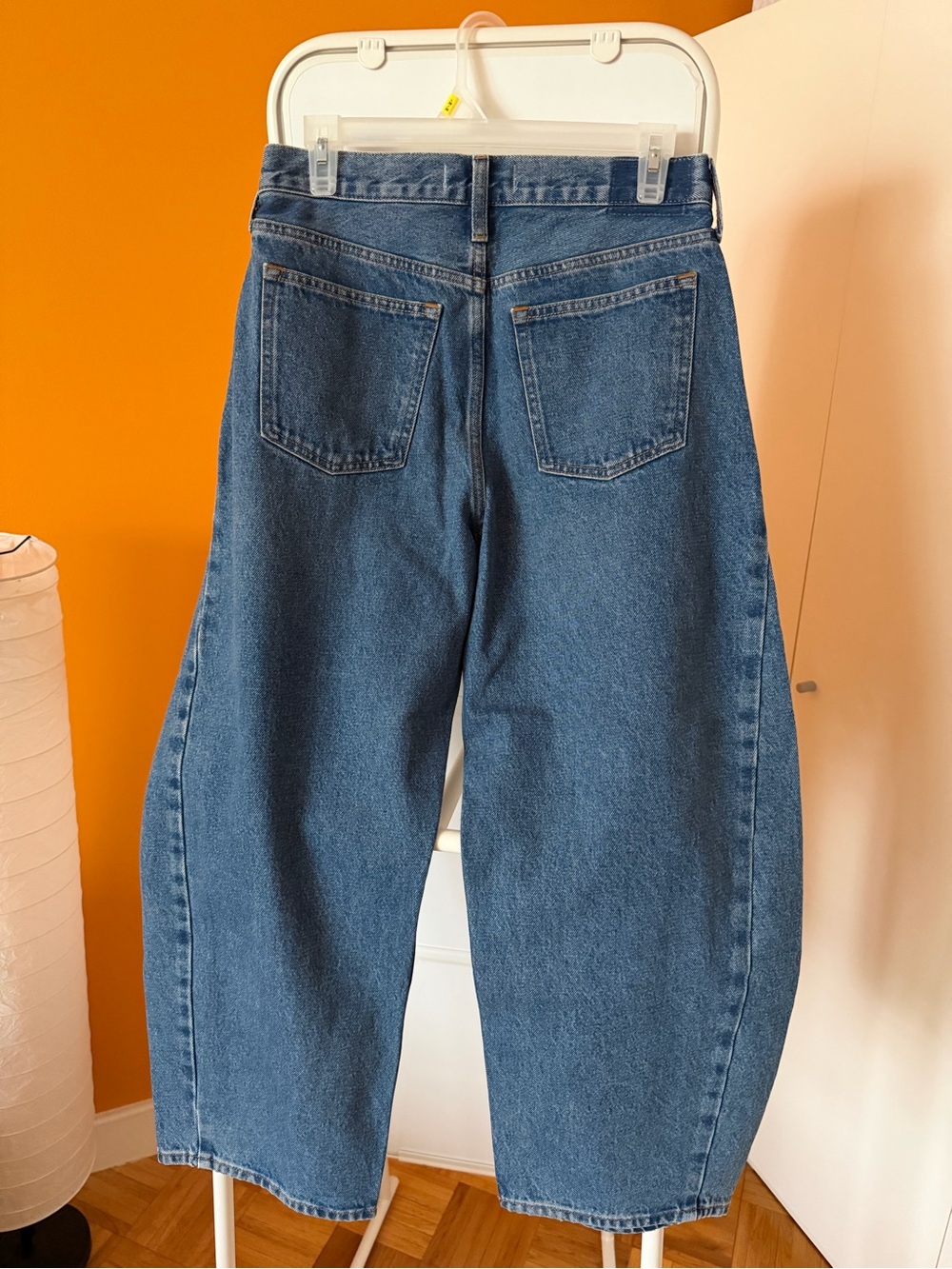Abercrombie&Fitch Curve Love Mid Rise Barrel Jean - Picture 13 of 16